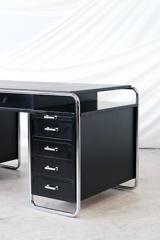Bauhaus-Style Desk by Pauli Blomstedt, Produced by Merivaara