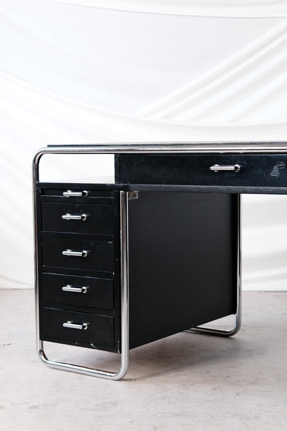 Bauhaus-Style Desk by Pauli Blomstedt, Produced by Merivaara