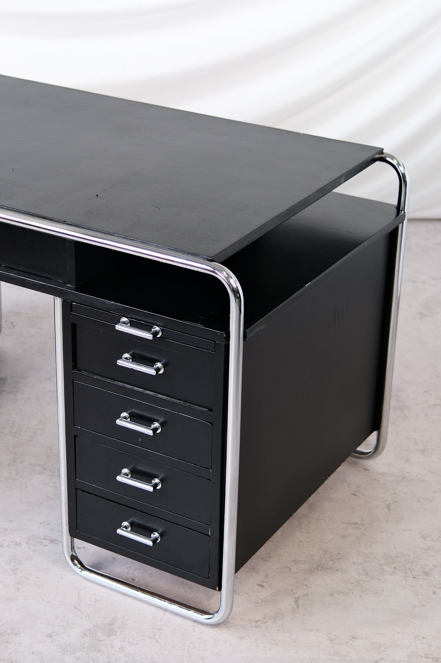 Bauhaus-Style Desk by Pauli Blomstedt, Produced by Merivaara