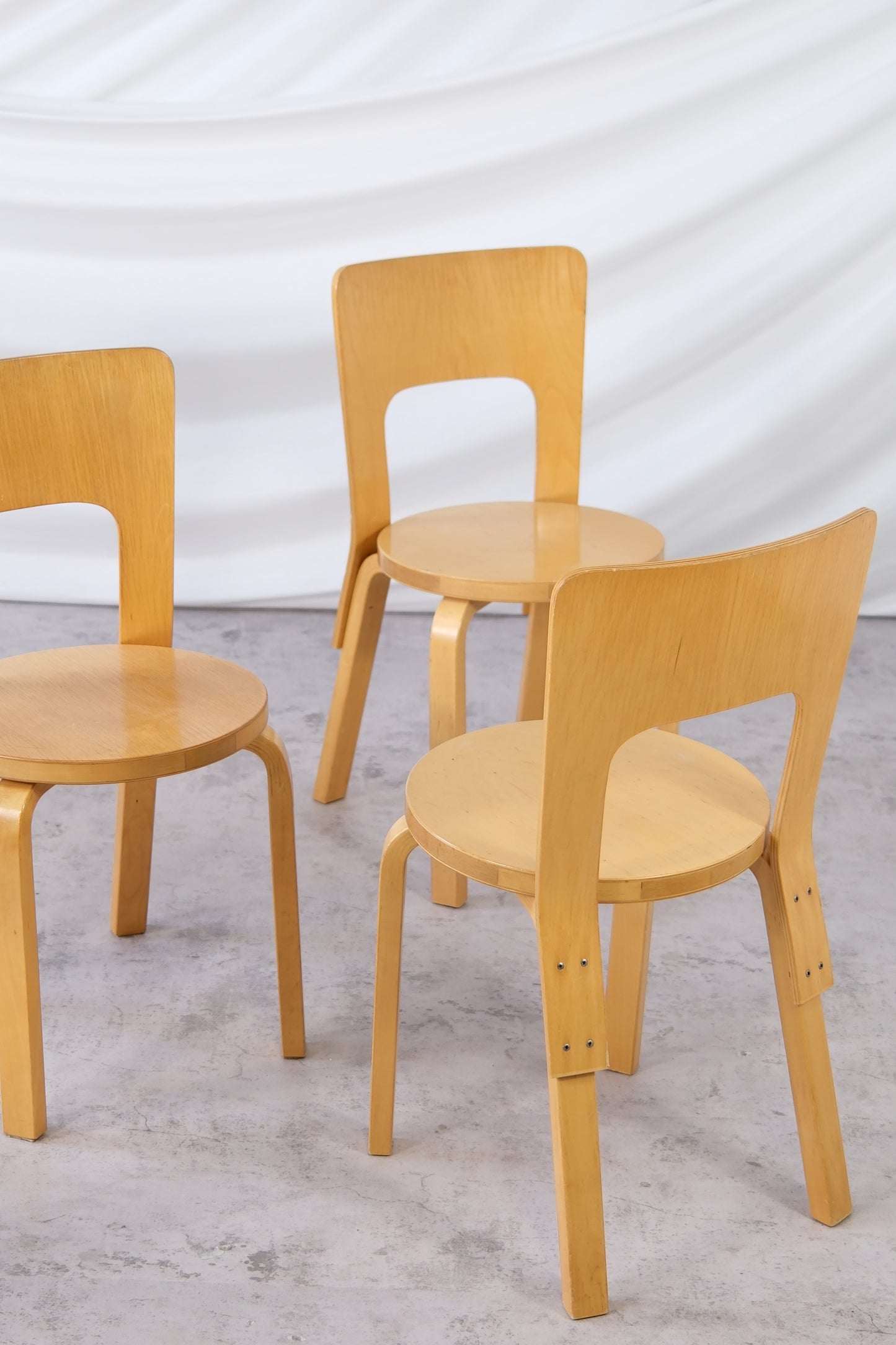 Artek 66 chair - Alvar Aalto (5 pcs)