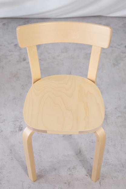 Artek 69 Chairs by Alvar Aalto