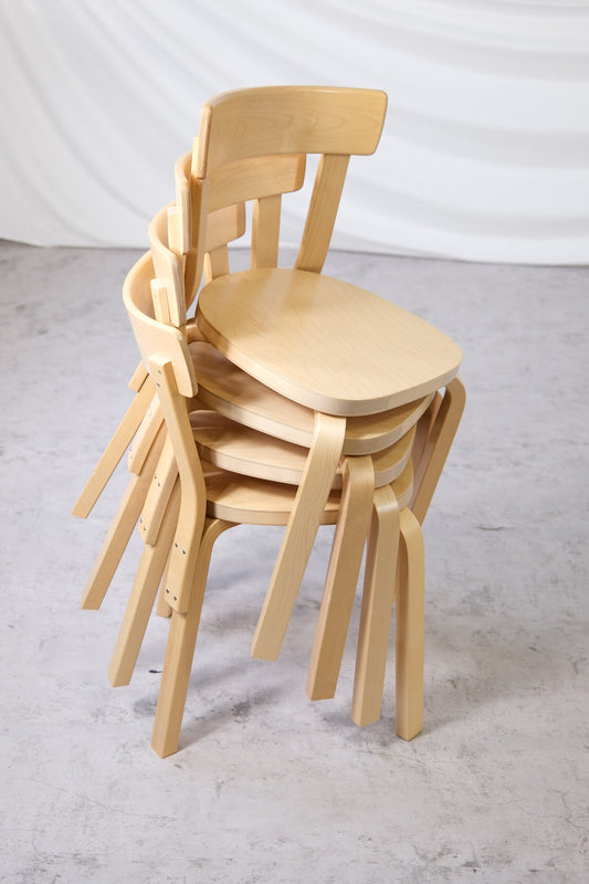 Artek 69 Chairs by Alvar Aalto