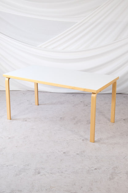 Artek 81A Table, White Linoleum