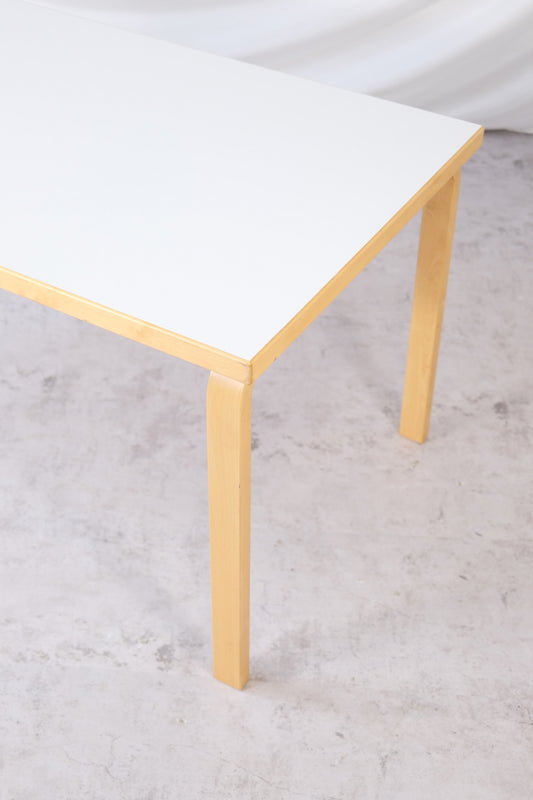 Artek 81A Table, White Linoleum
