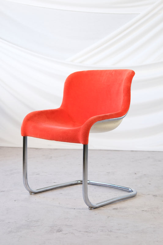 Elefantti Chairs by Esko Pajamies, Asko Finland, 1970s (orange)