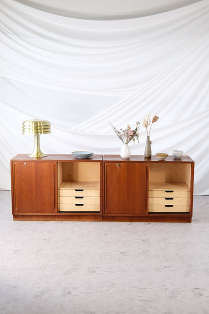 Teak Sideboards Hiort af Ornäs (set of 2)