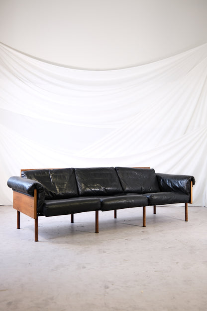 Yrjö Kukkapuro 3-seater Ateljee sofa for Haimi