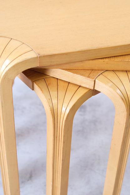 Artek X601 Fan Leg Stools