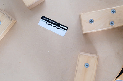 Artek 65 Chairs Black Linoleum