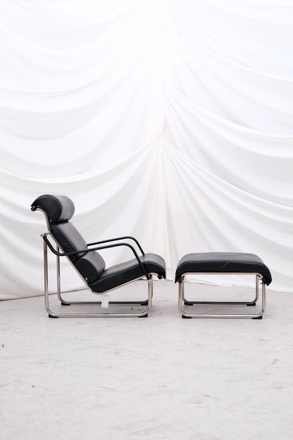 Remmi Armchair & Ottoman by Yrjö Kukkapuro for Avarte