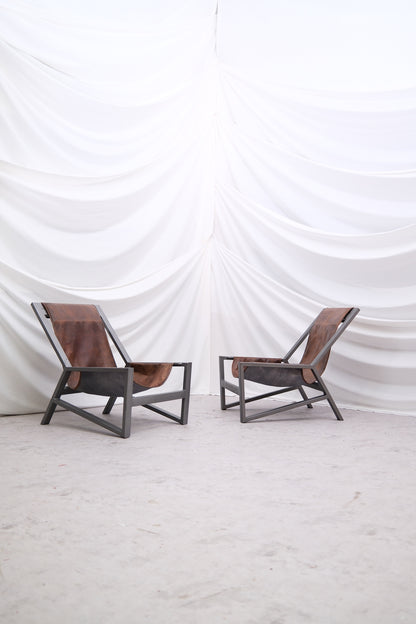 Vintage Sling Lounge Chairs