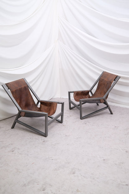 Vintage Sling Lounge Chairs