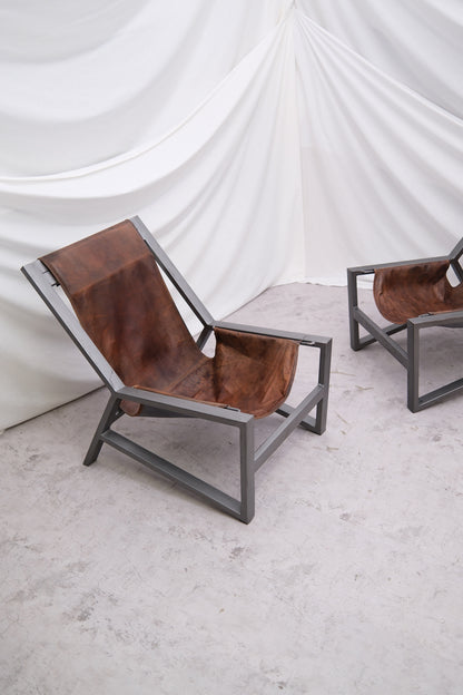 Vintage Sling Lounge Chairs