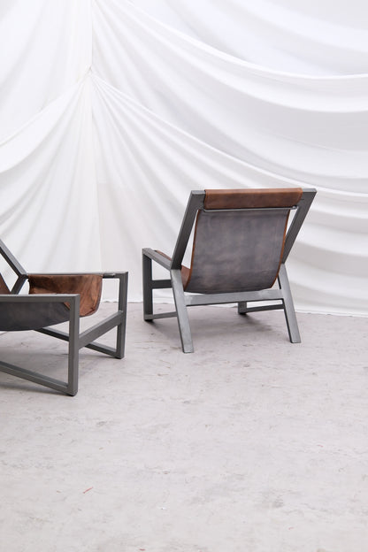Vintage Sling Lounge Chairs