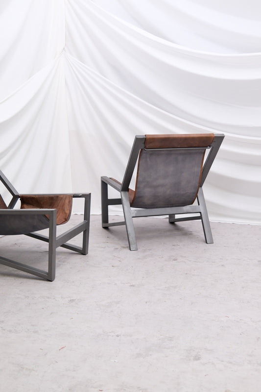 Vintage Sling Lounge Chairs