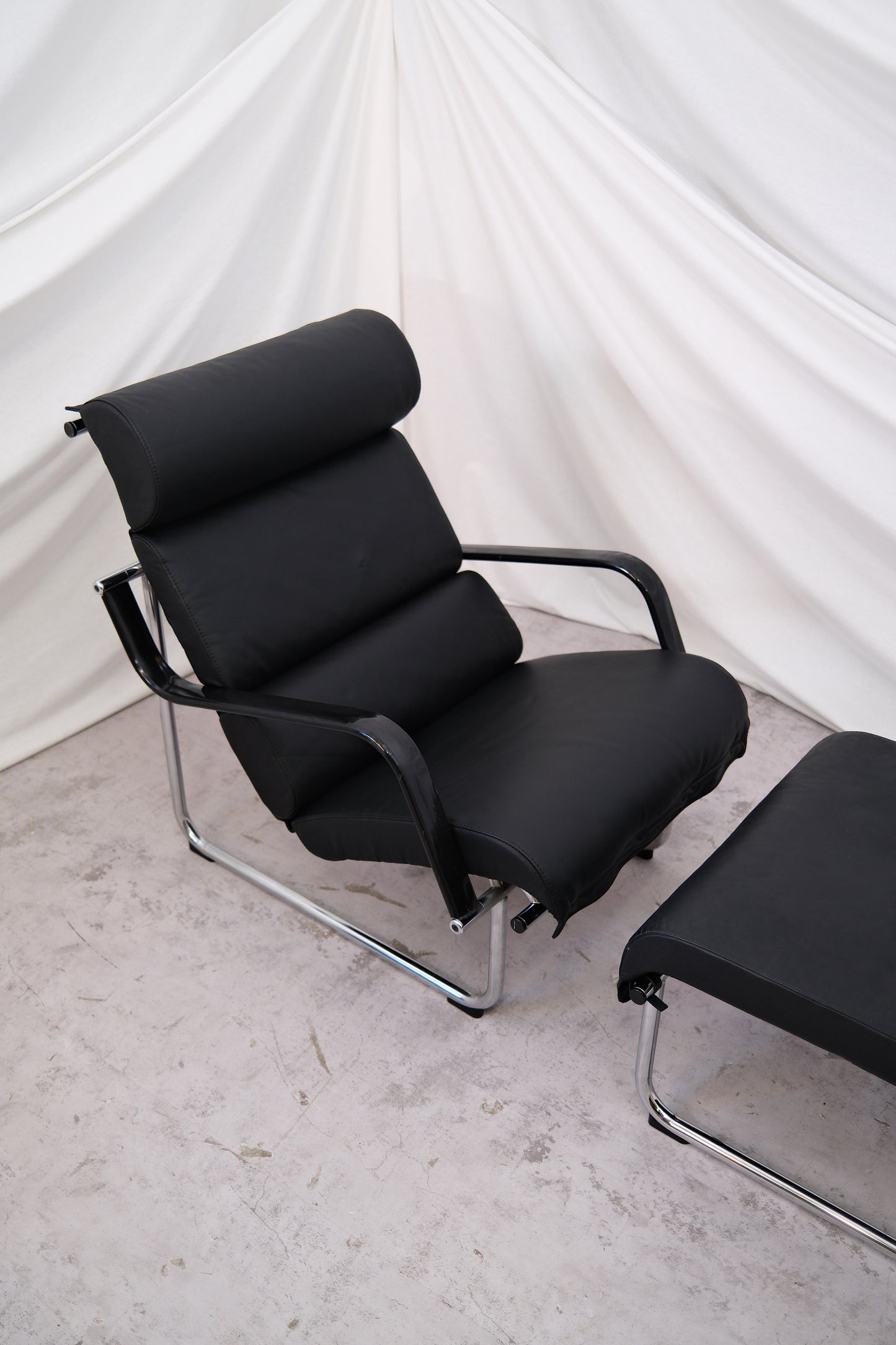 Yrjö Kukkapuro Remmi Armchair & Ottoman