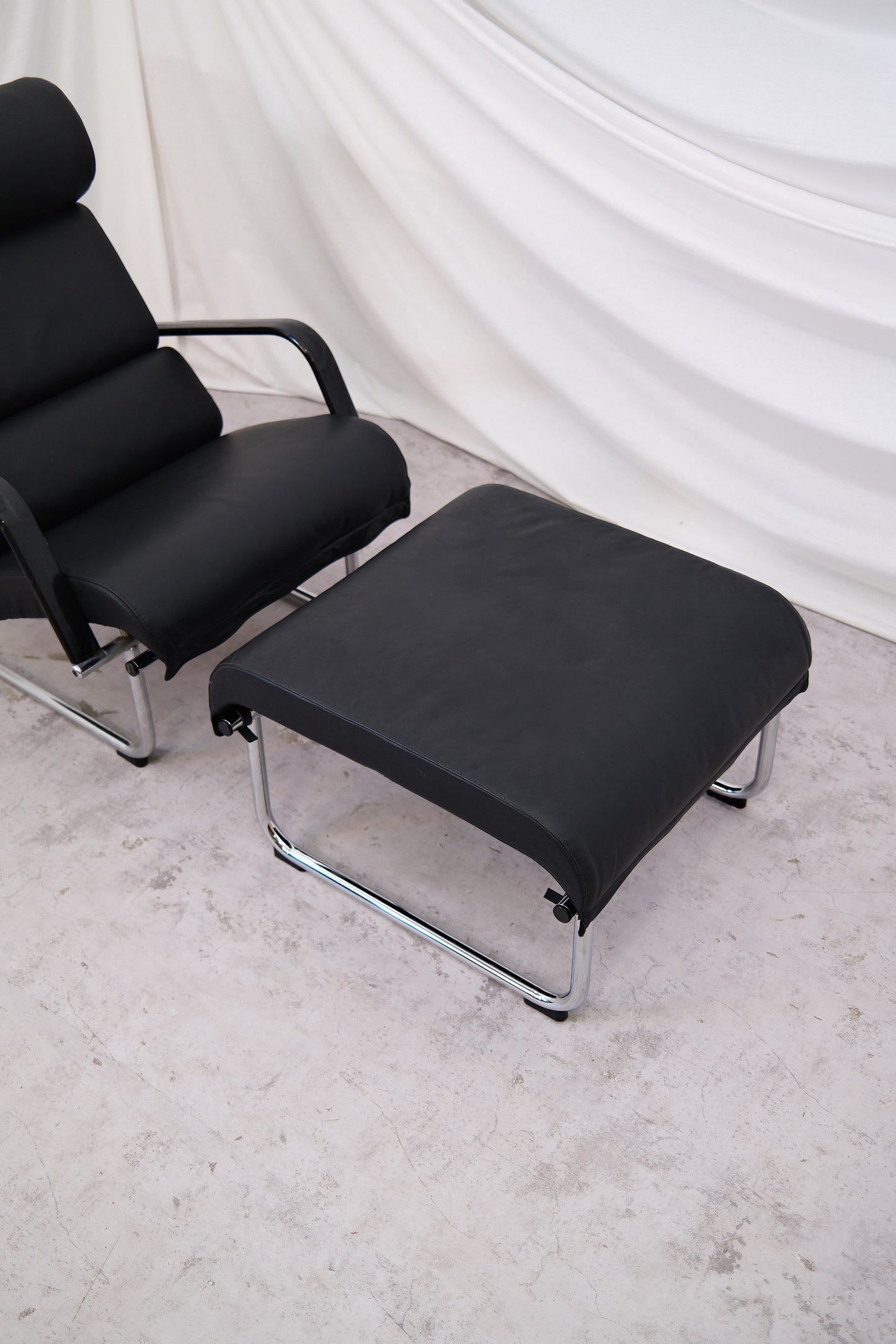 Yrjö Kukkapuro Remmi Armchair & Ottoman