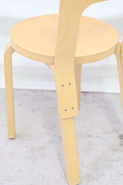 Vintage Artek 66 Chairs (8 pcs)