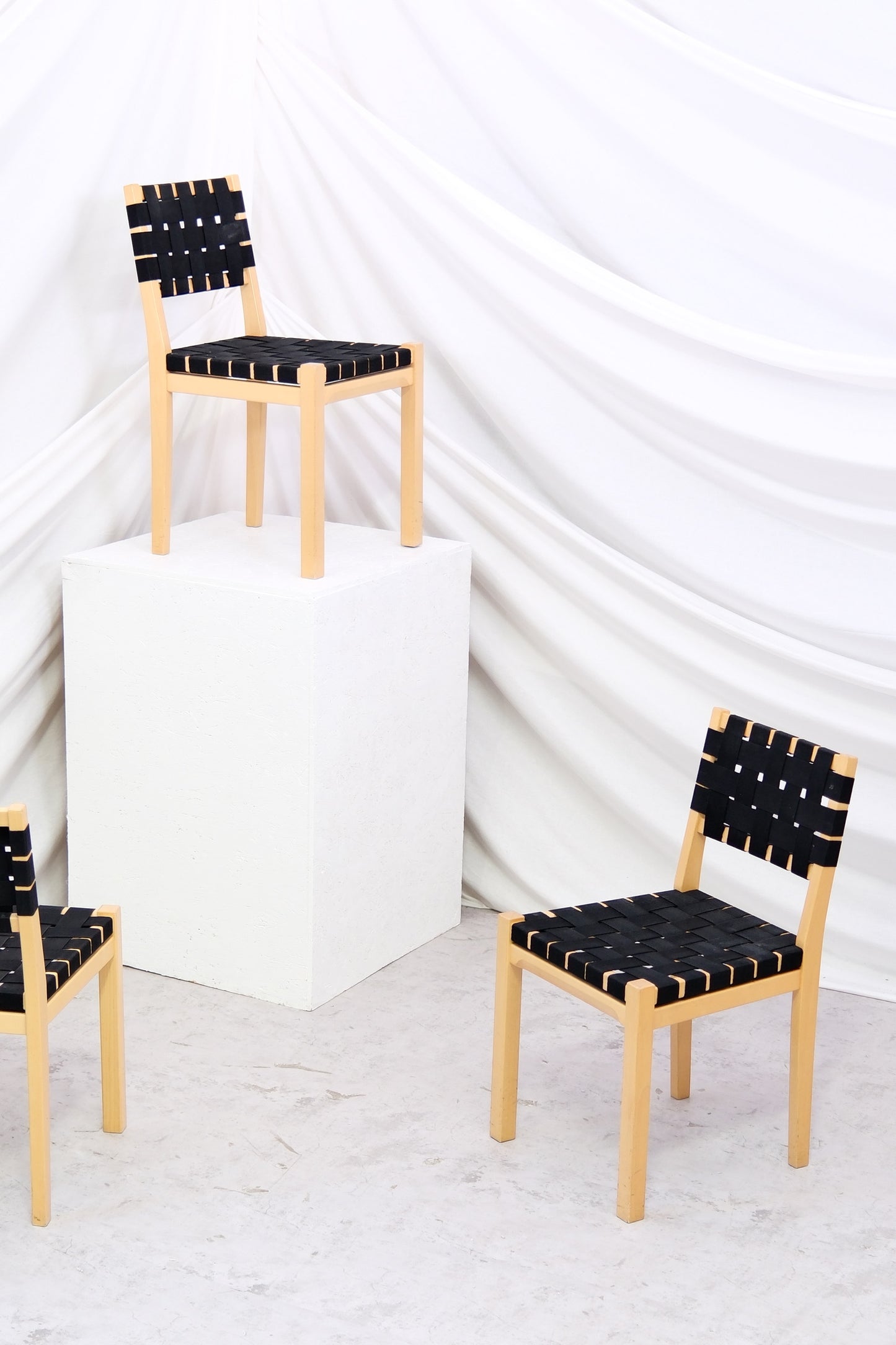 Vintage Artek 615 Chairs (6 pcs)