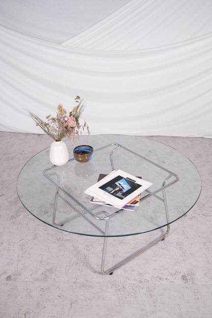 Vintage Glass coffee table