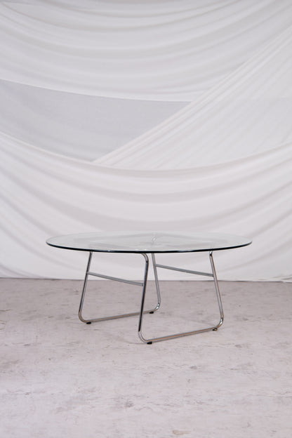 Vintage Glass coffee table