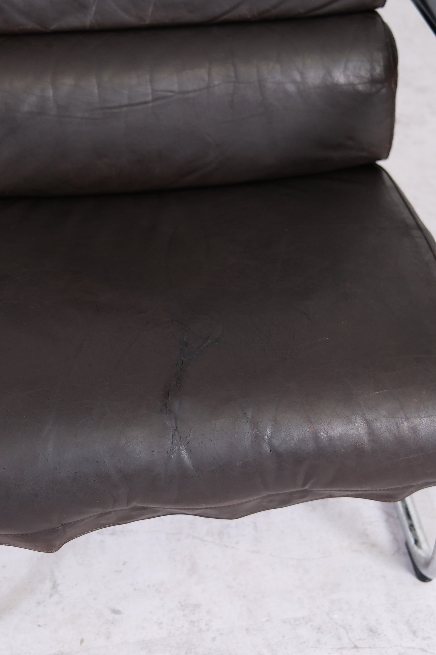 Remmi Armchairs by Yrjö Kukkapuro for Avarte Brown Leather