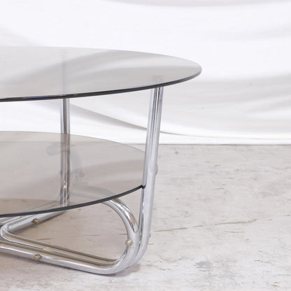 Vintage Italian Glass Coffee Table