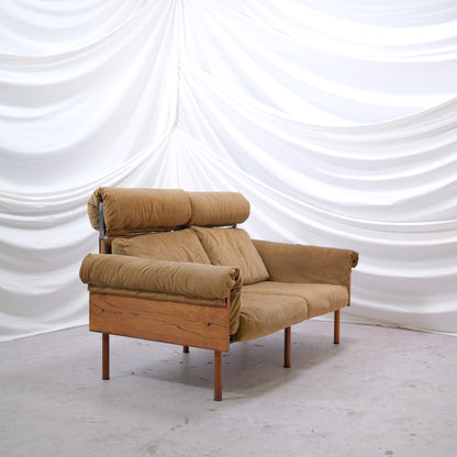Vintage Yrjö Kukkapuro Ateljee 2-Seater Sofa