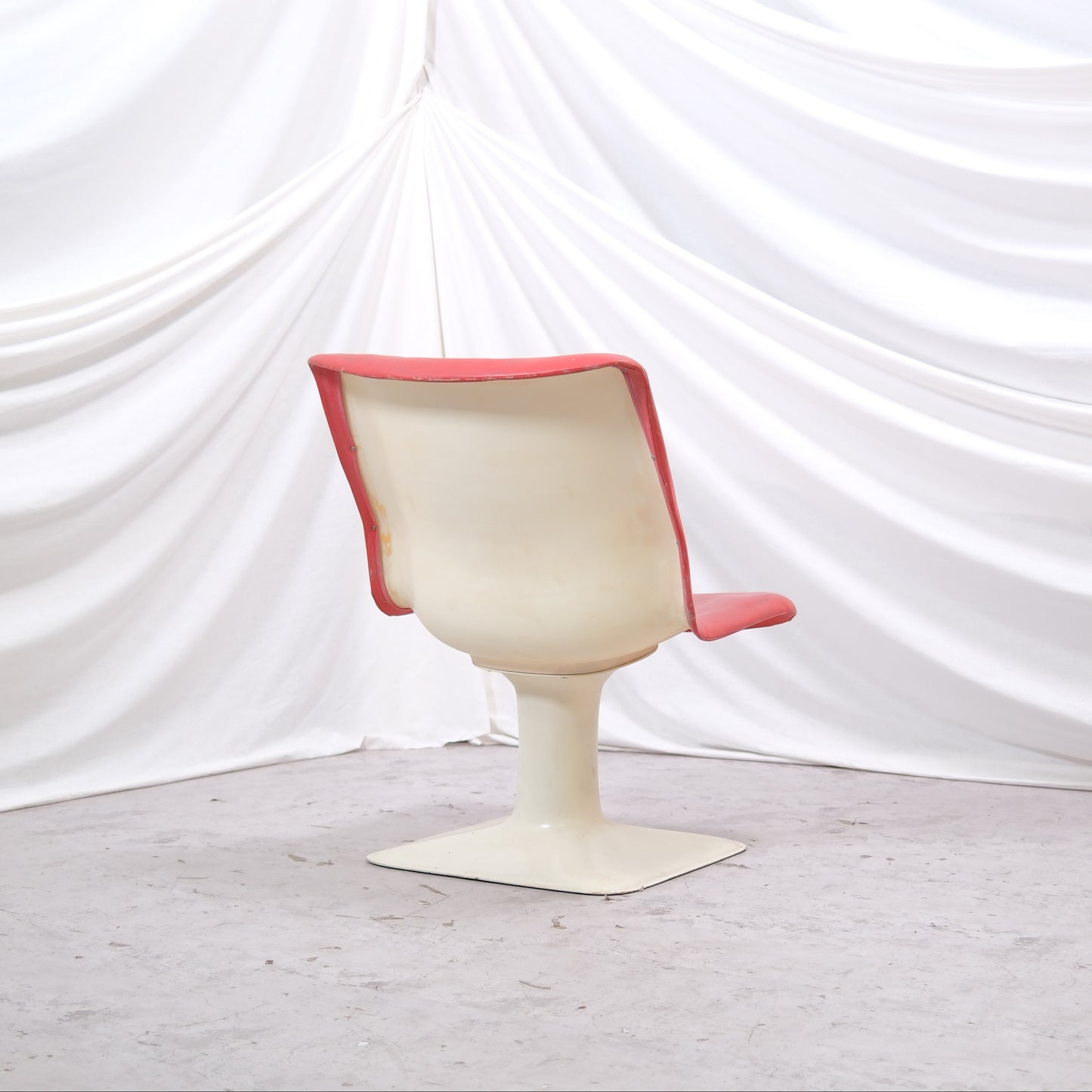 Yrjö Kukkapuro Big Junior Chair – Red Leather - Haimi