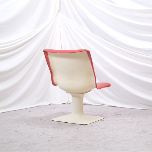 Yrjö Kukkapuro Big Junior Chair – Red Leather - Haimi