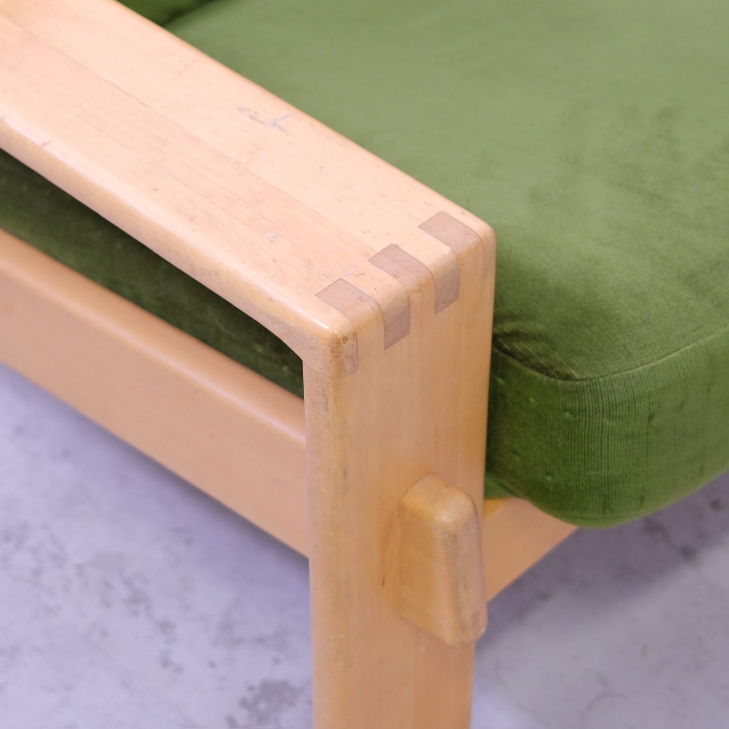 Esko Pajamies Bonanza 3-seater Sofa – Green Velvet, Asko