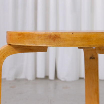Artek Finger Joint Stool, 1950s