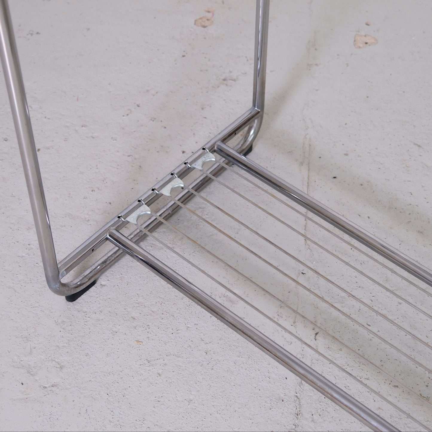 Yrjö Kukkapuro Remmi 80 Coat Rack in Chrome, 1970s