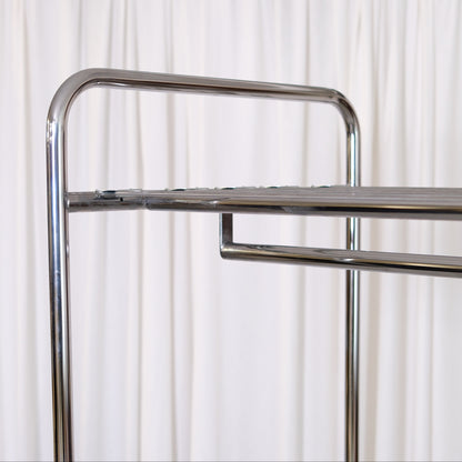 Yrjö Kukkapuro Remmi 80 Coat Rack in Chrome, 1970s