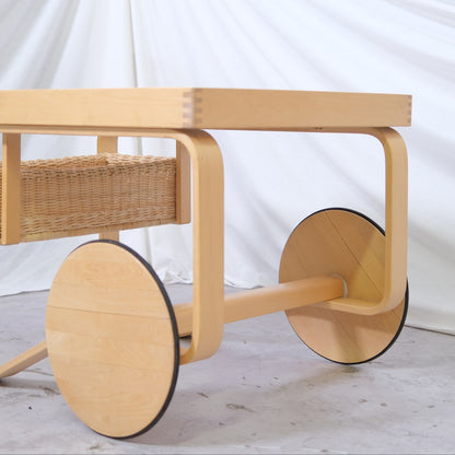 Artek 900 Tea Trolley - Special Edition Blue Tiles, 2006