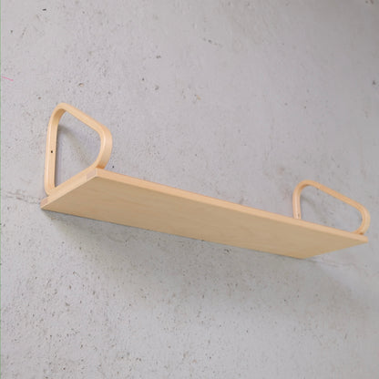 Artek Wall Shelf 112B in Birch by Alvar Aalto