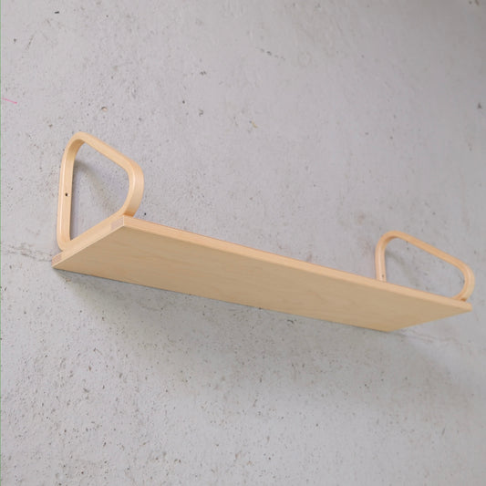 Artek Wall Shelf 112B in Birch by Alvar Aalto