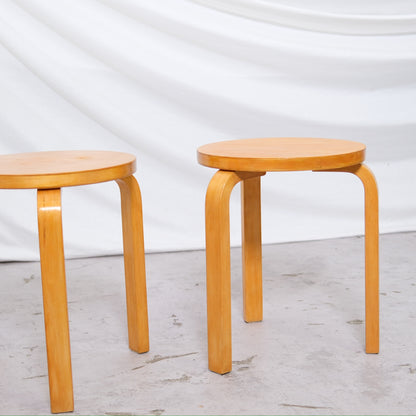 Alvar Aalto Artek 60 Stool – 3-legged, 1950s