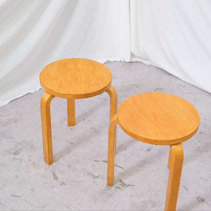 Alvar Aalto Artek 60 Stool – 3-legged, 1950s