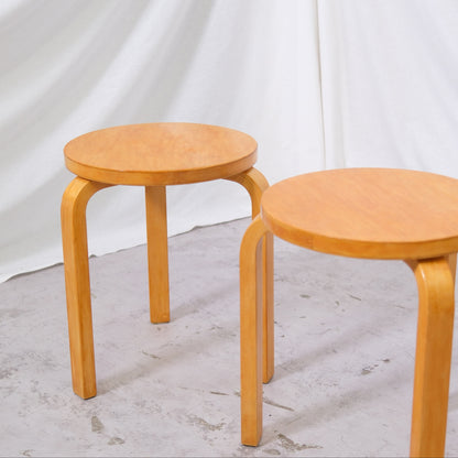 Alvar Aalto Artek 60 Stool – 3-legged, 1950s