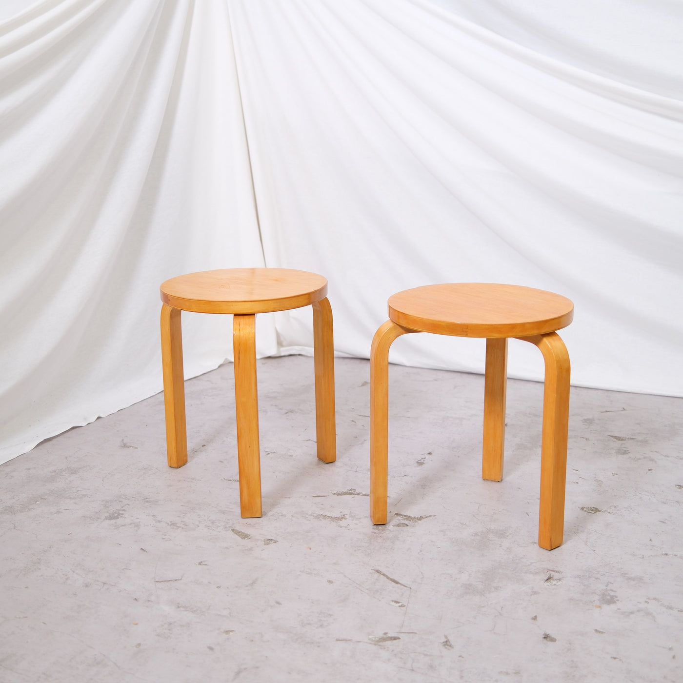 Alvar Aalto Artek 60 Stool – 3-legged, 1950s