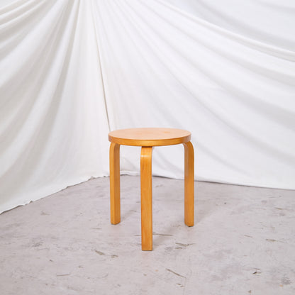 Alvar Aalto Artek 60 Stool – 3-legged, 1950s