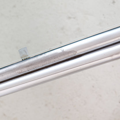 Vintage Italian Chrome and Glass Coffee Table