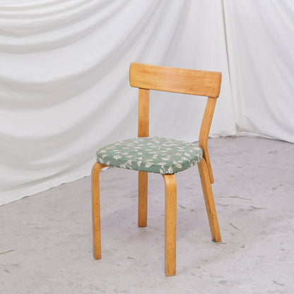 Artek 69 Chairs, 1930s, Upholstered