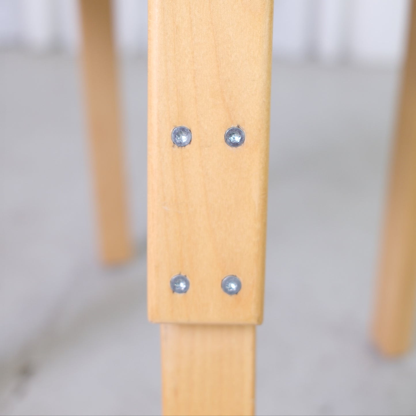 Alvar Aalto Chair 69 for Artek with Blue Laminate