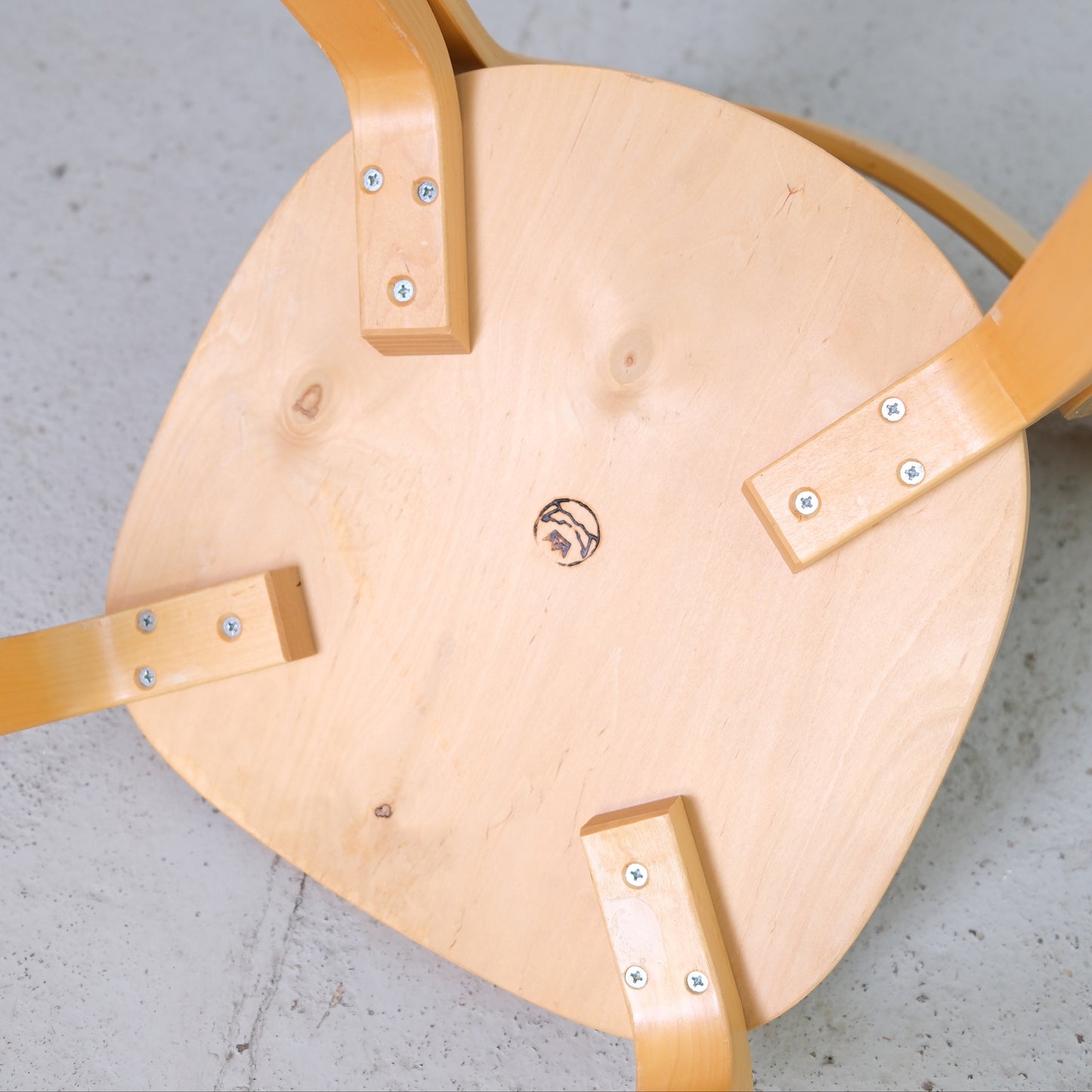 Artek Chair 69 in Birch by Alvar Aalto