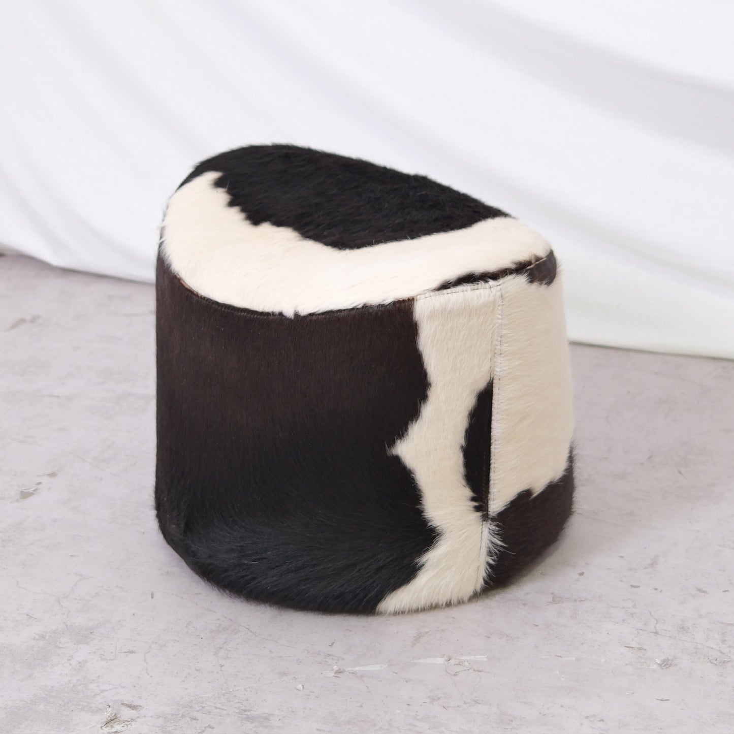 Niels Gammelgaard Cowhide Stool - Vintage IKEA