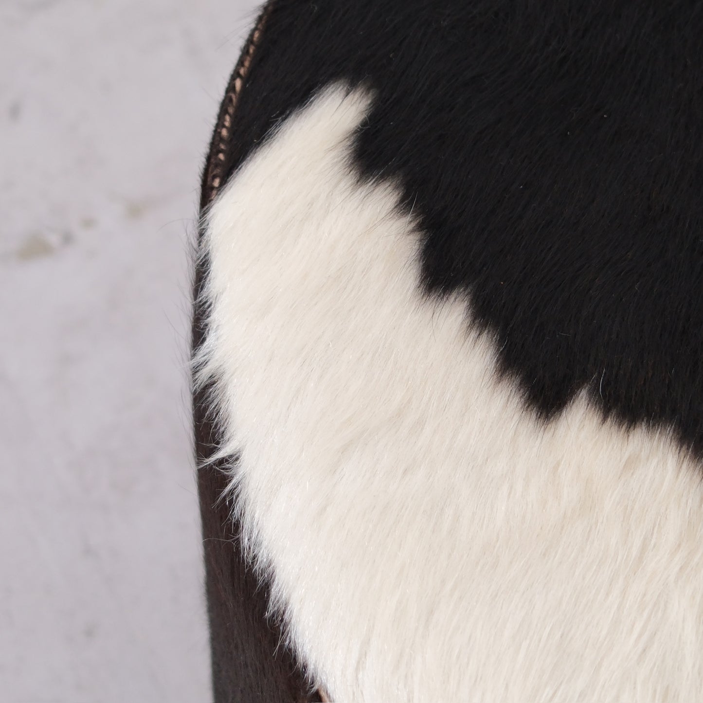 Niels Gammelgaard Cowhide Stool - Vintage IKEA