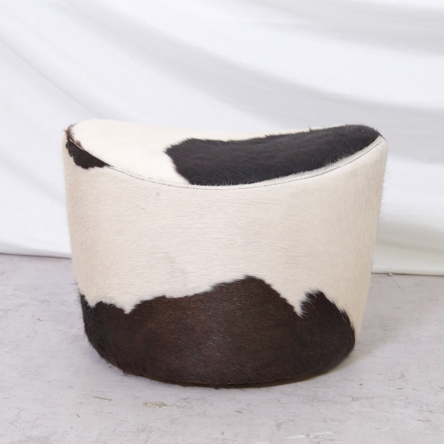 Niels Gammelgaard Cowhide Stool - Vintage IKEA