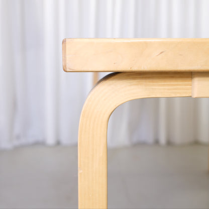 Artek Table 81A with White Laminate Top by Alvar Aalto